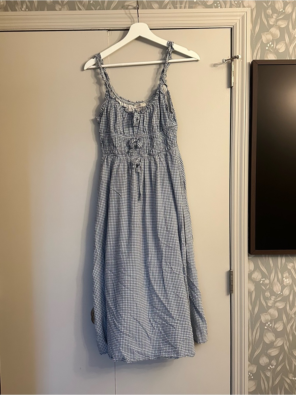 Neuflora Gingham Blue Dress